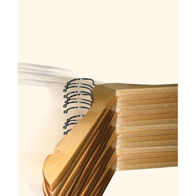Cintre en bois pour robe / chandail / chandail