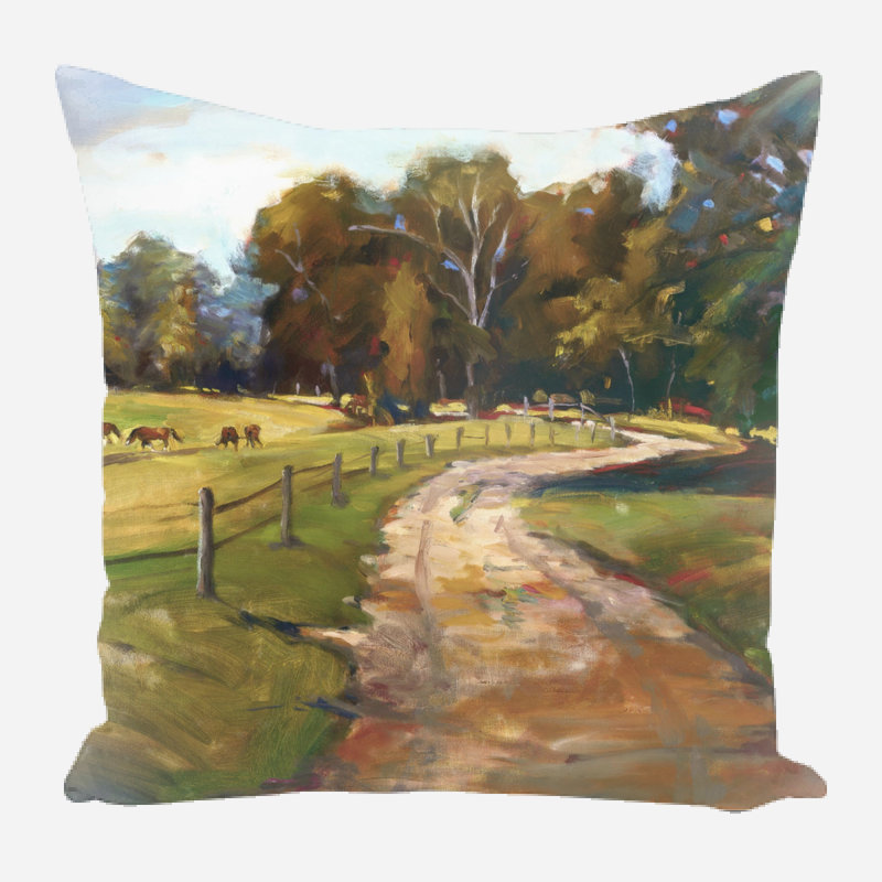 Coussin décoratif en lin, 9 po x 9 po
