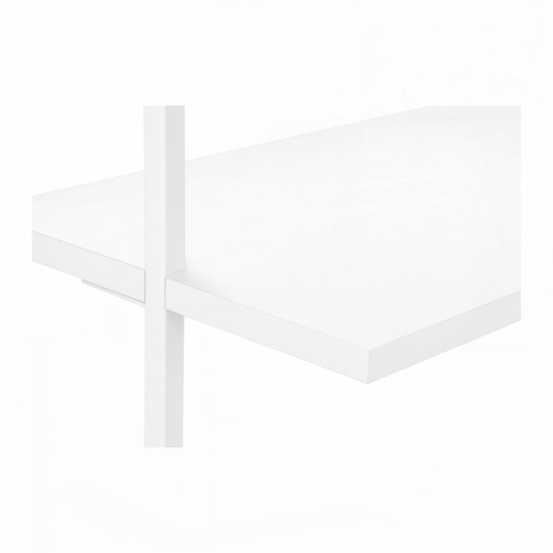Bibliothèque pour chambre 5 tablettes, Blanc