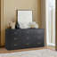Commode moderne à 9 tiroirs pour la chambre à coucher - Vaste commode de rangement, robuste et sécuritaire-1295267504