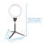 Plastic USB Tripod Table Lamp