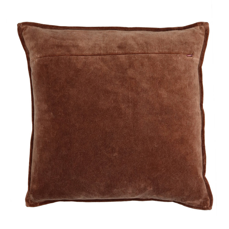 Coussin en lin Alpha Opposites, Rouge