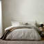 Hebden Mélange Stripe 100% Cotton Duvet Cover Set-544076163-627643749