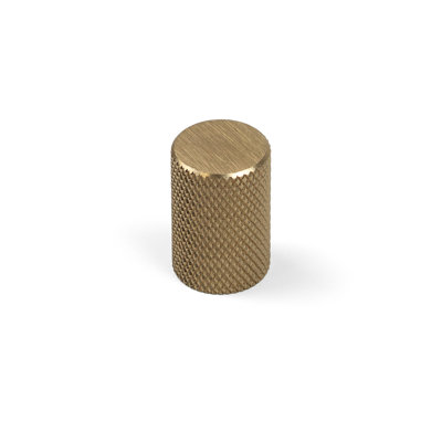 Knurled Bar Cabinet Handles & Coordinating Button Knob in Multiple Finish Variations