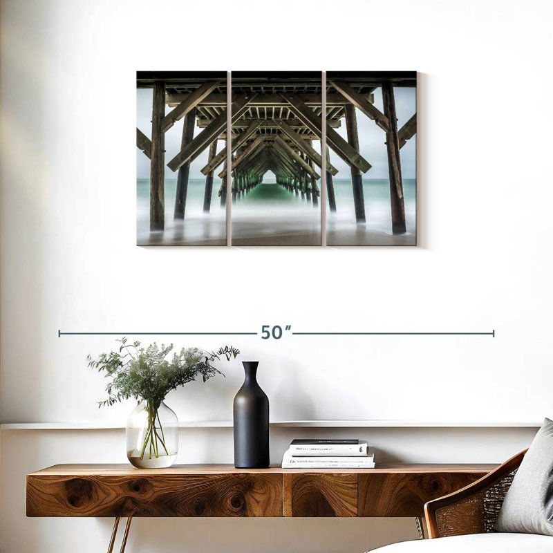 Wrightsville crystal pier Aletra, H 20 po x l 33 po