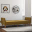 Mirrabooka Twin 204.5cm Upholstered Convertible Sofa-370151066
