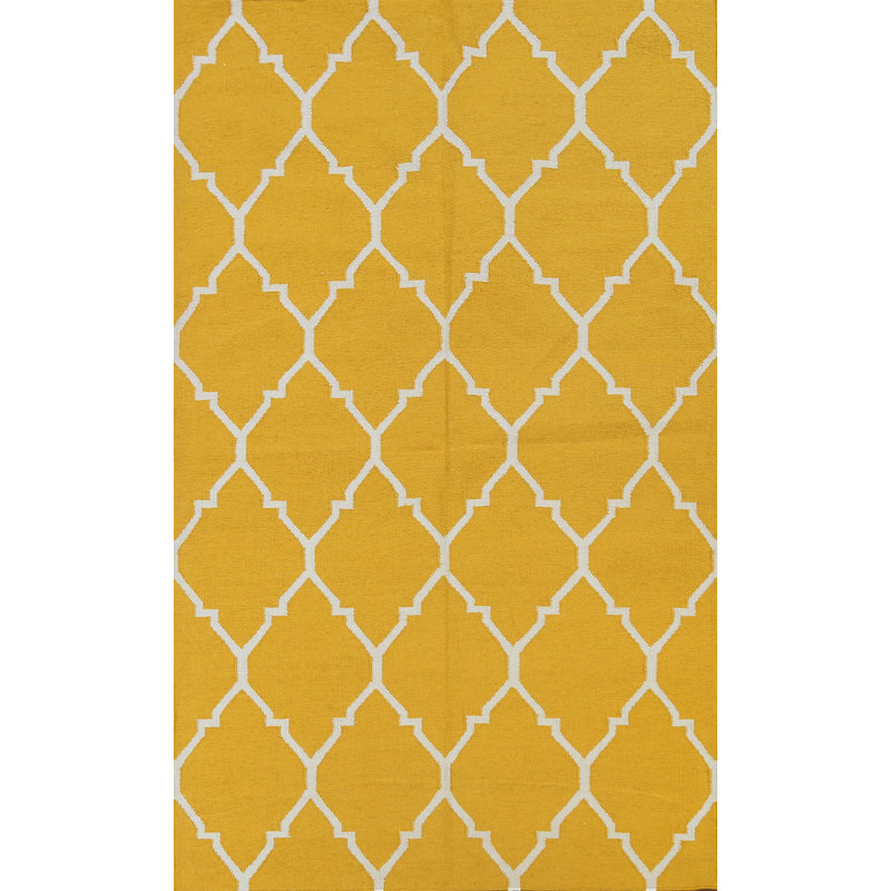 Wool Geometric Indoor Rug
