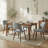  Upholstered Dining Side Chairs with Wood Legs-507314307