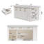 71" Kitchen Island with Storage Large Sintered Stone Kitchen Cabinet with Drawers,Modern Stationary Kitchen Prep Table Coffee Bar Cabinet for Dining Room-1180224538-1180224537