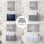Meuble-lavabo simple l 24 po x P 22 po, comptoir en marbre de Carrare-1558112085