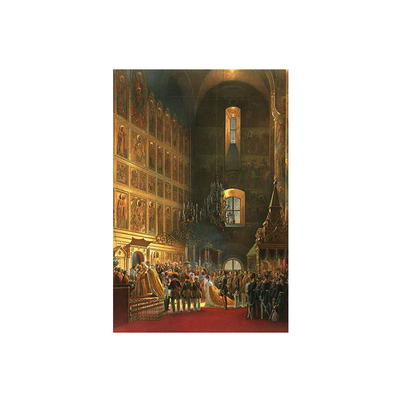 Annotation d’alexander ii-impression d’art graphique, H 36 po x l 24 po x P 1,5 po