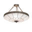 4 - Light Semi Flush Mount