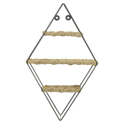 Staab 3 -Piece Diamond Accent Shelf
