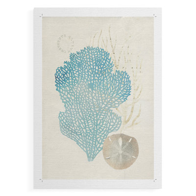Quiet Coral I - Impression sur toile seulement - NON-CADRE