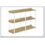 Console étroite moderne avec base en métal durable et plateau en stratifié naturel pour le vestibule ou le canapé-1377183218-1377183220