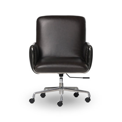 Sherman Lowback Desk Chair-Sonoma Black