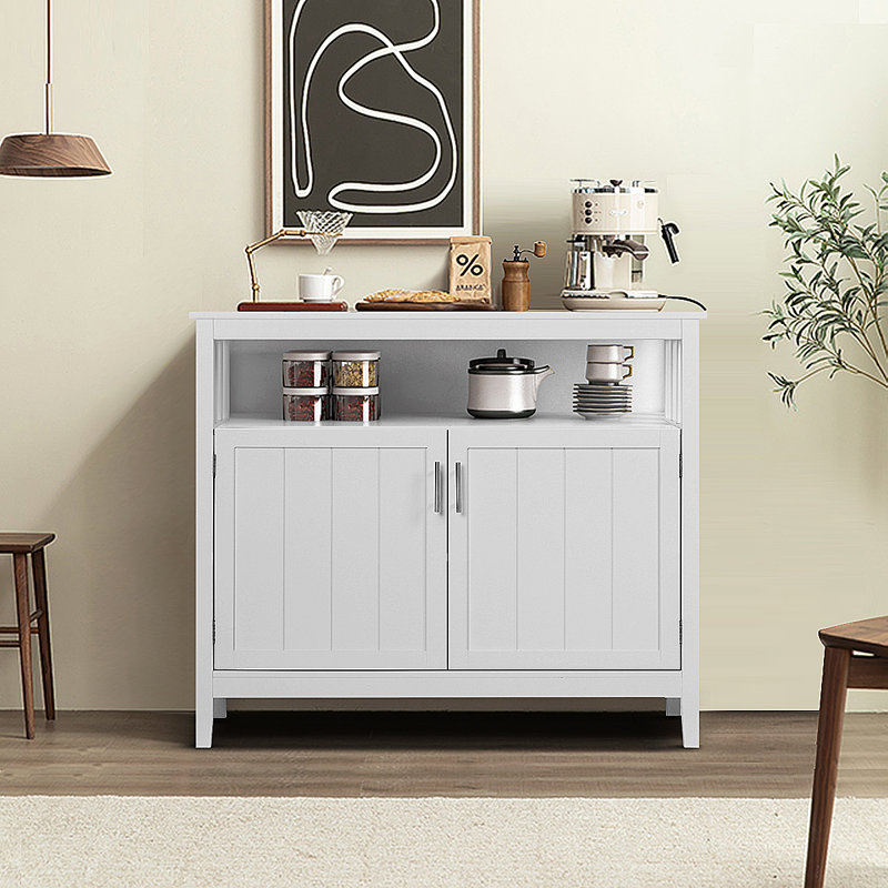 Buffet de 40,2 po de largeur, Blanc