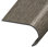 Nez de marche arrondi en PVC avec bordure en chêne pur 94 po Forbo Allura Flex