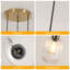 Modern Glass 3-Light Pendant