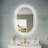 ZC-Mirror  36" H Wall Mounted Bathroom Framed LED Mirror With Memory Function-105300938-105300939