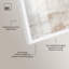 Décoration murale Neutre de luxe Harmony Shadowbox par Art Remedy-115200640-115200636