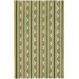 Button Olive Hand Micro Hooked Wool Rug
