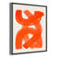 «Orange Strokes Print» par Haniff-129155862-129155838-129155834