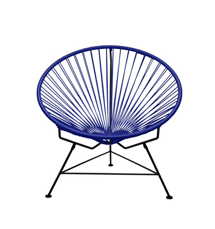 Méridienne Innit, Bleu marine / Noir