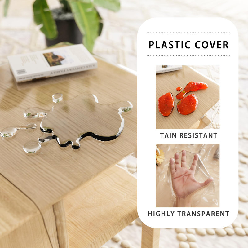 Housse transparente et épaisse résistante à l'eau pour canapé / canapé, housses de protection en plastique imperméables pour canapé, housse de canapé en vinyle pour éviter les rayures par les chiens et les chats
