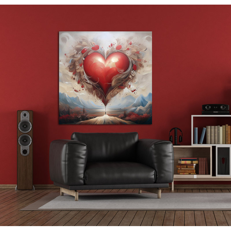 The Heartland II, 24" H x 24" W