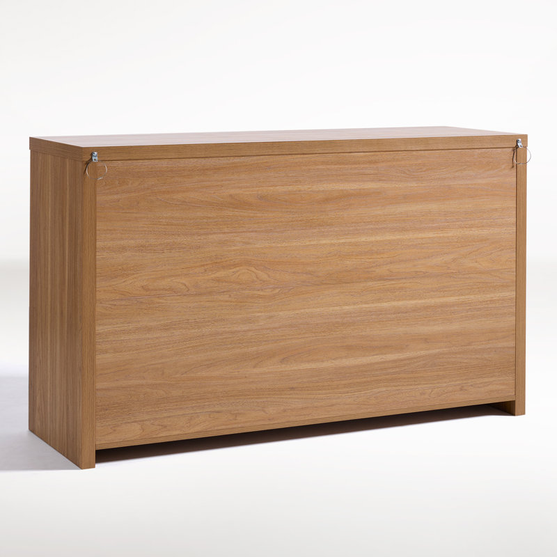 268cm W 13 - Drawer Dresser, Natural Oak