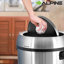 Poubelle en acier inoxydable 13 gallons