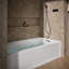 Archer® Alcove 72" x 36" Whirpool Bathtub-1625945705-1672429752