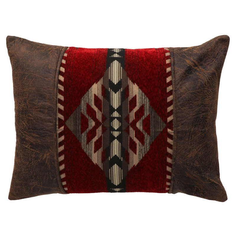Housse de taie décorative Wooded River Gallop Claret - Standard 20 x 26, Standard