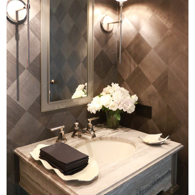 Plateau pour meuble-lavabo Dove, Neige