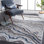 Swindle Abstract Gray/Blue Area Rug