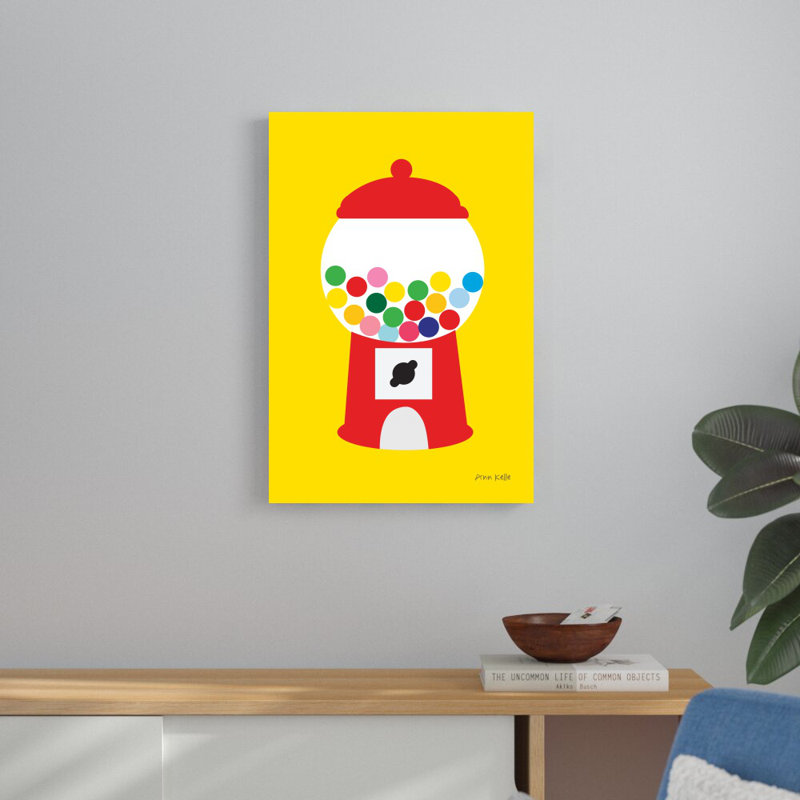 «Gumball Machine» par Ann Kelle, impression sur toile tendue, H 30 po x l 20 po