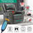 Heated Massage Swivel Rocking Recliner-1963448123