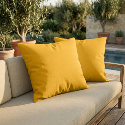 Housse de coussin d'extérieur carrée Sunbrella
