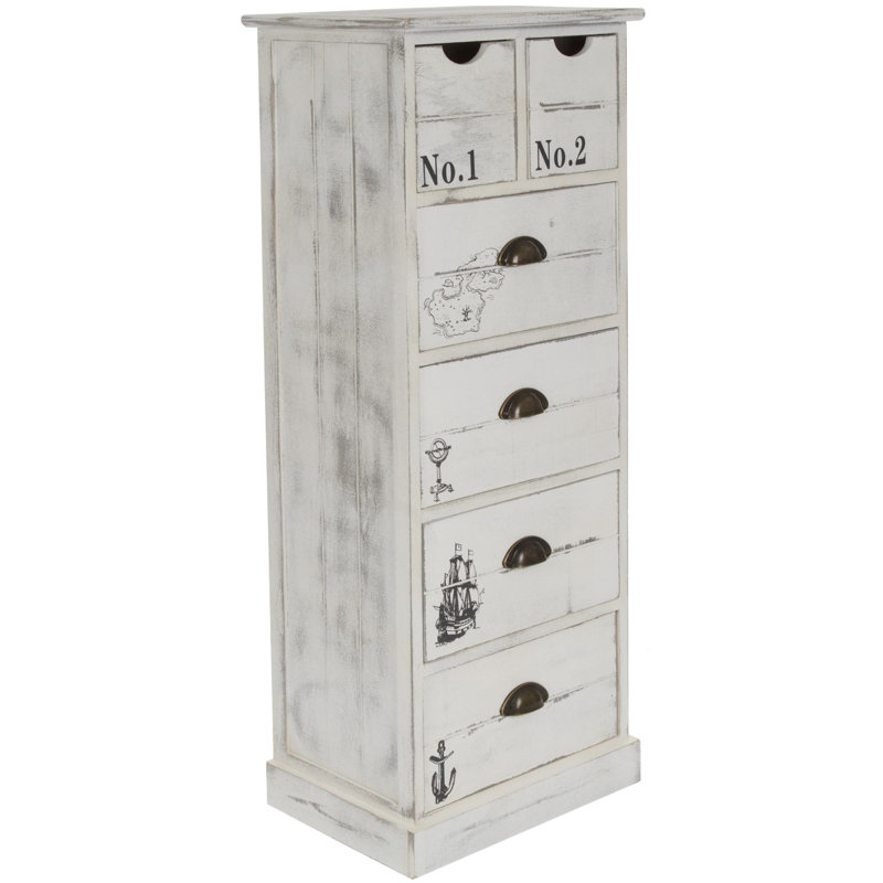 Southbridge 40 cm W Chest of 6 Drawers