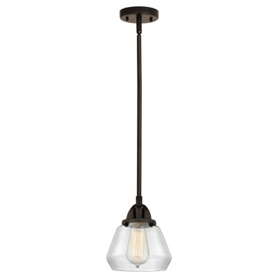 Nouveau 2 - Elim - 1 Light 7" Stem Hung Mini Pendant - Bulb Not Included