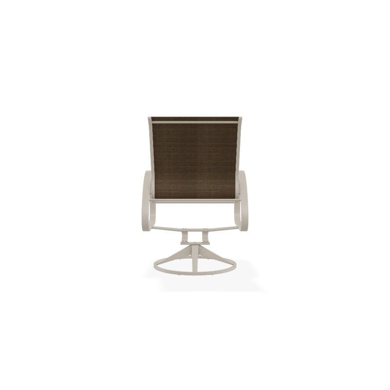 Fauteuil de patio pivotant Hiraku, Performance de l'écorce, Désert texturé