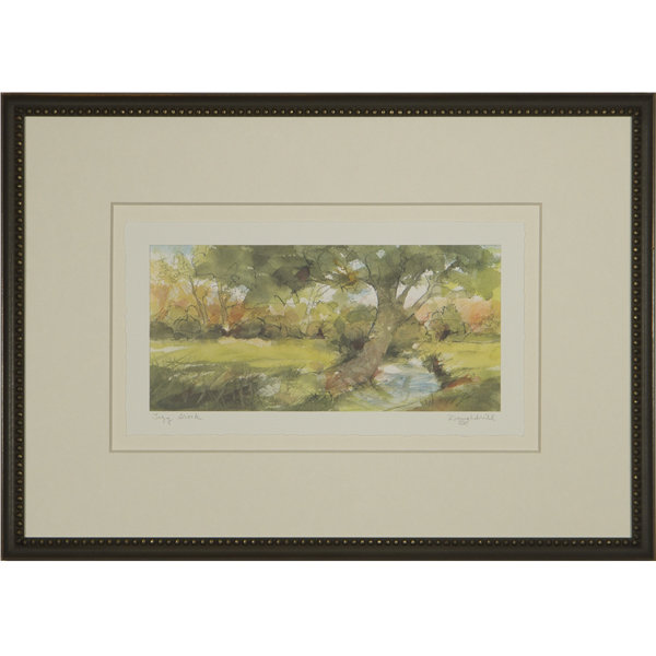 Lazy Brook Print by Daughdrill