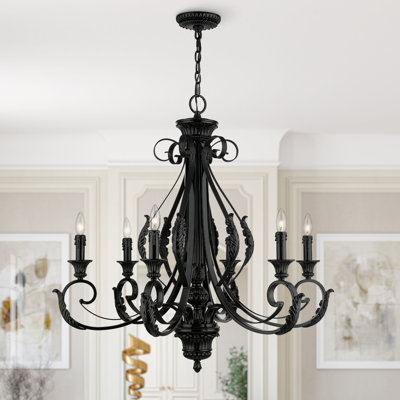 Aminul 6 - Light Dimmable Empire Chandelier