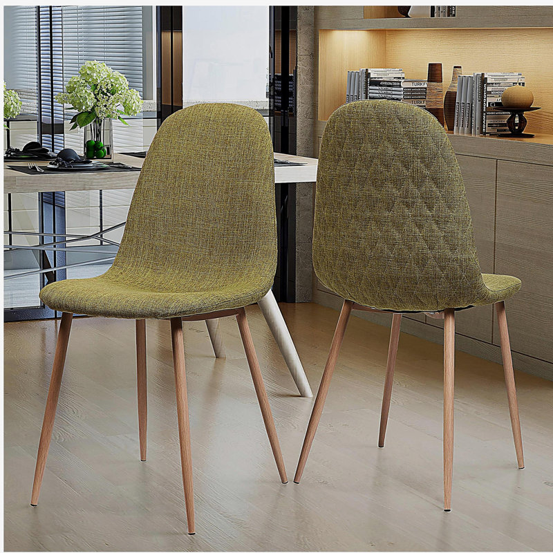 Ensemble de 2 chaises et table d'appoint modernes