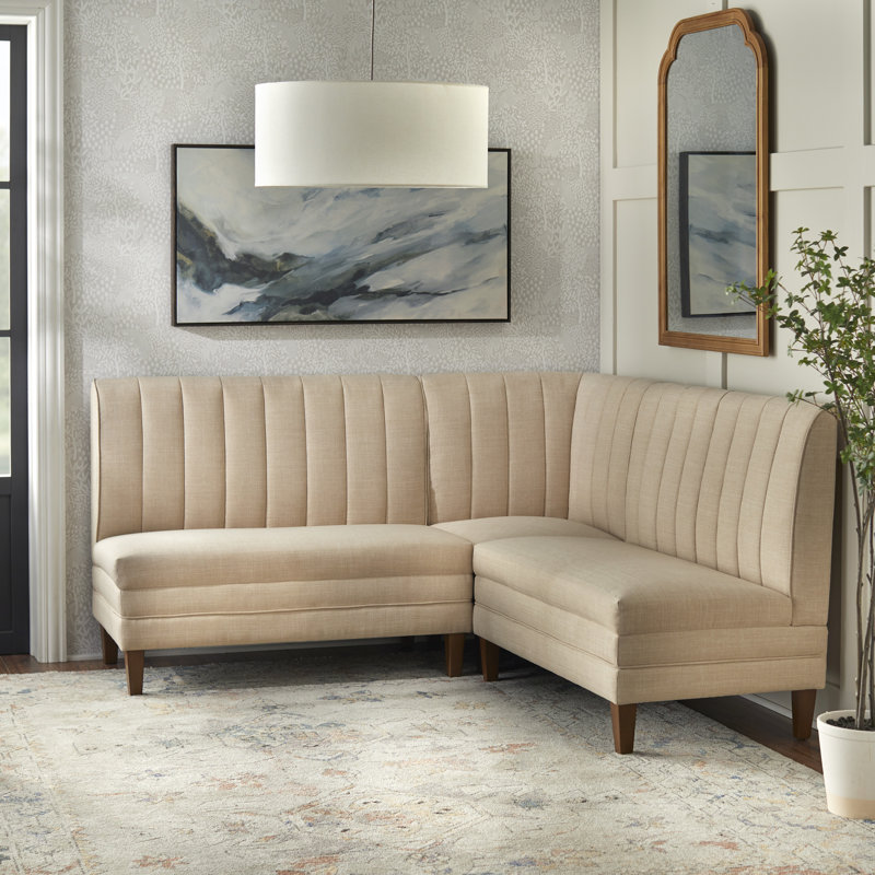 Cariana 3 Piece Bench Set, Cream