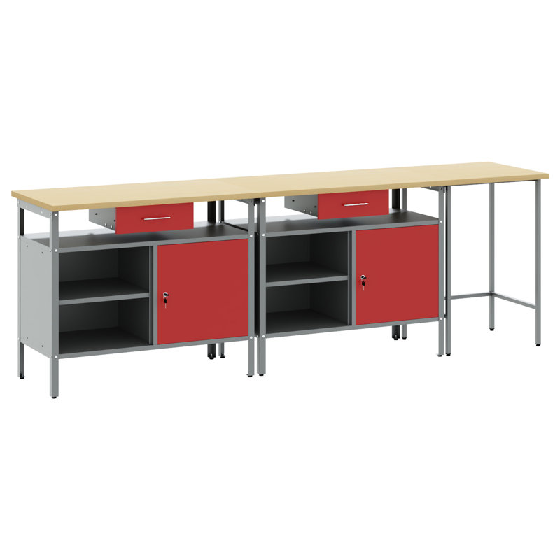Work Bench Set, Red