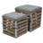 Kiger Linen Upholstered Storage Bench
