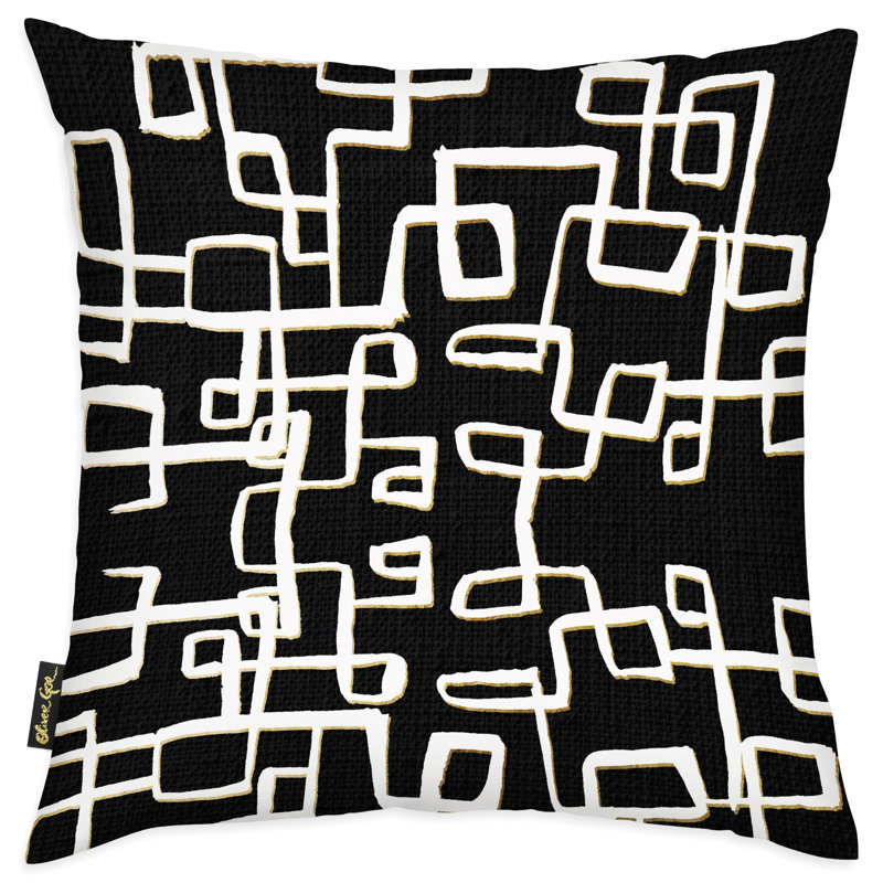 Abstract Throw Pillow Cover & Insert
