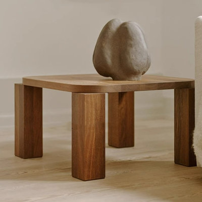 Solid Wood Square Coffee Table
